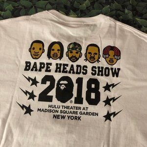 BAPE 2018 Hulu Heads Show Tee